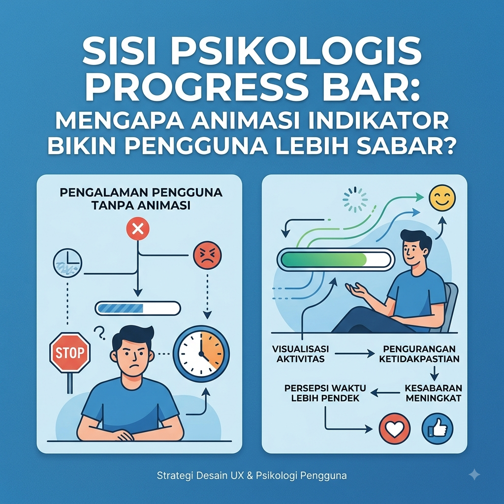 Mengapa Animasi Indikator Bikin Pengguna Lebih Sabar?