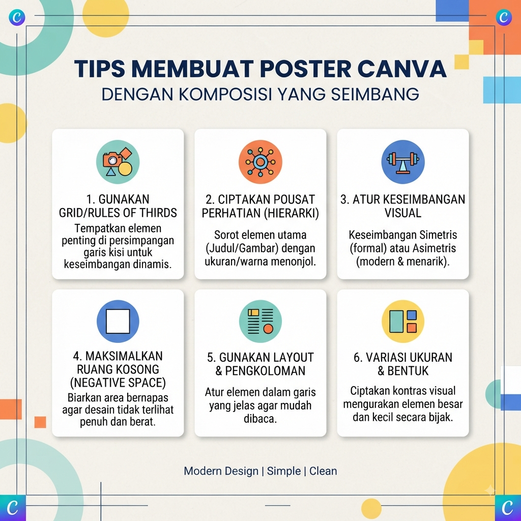 Tips Membuat Poster Canva dengan Komposisi yang Seimbang