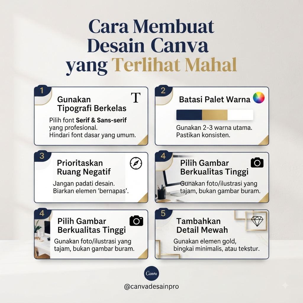 Cara Membuat Desain Canva yang Terlihat Mahal