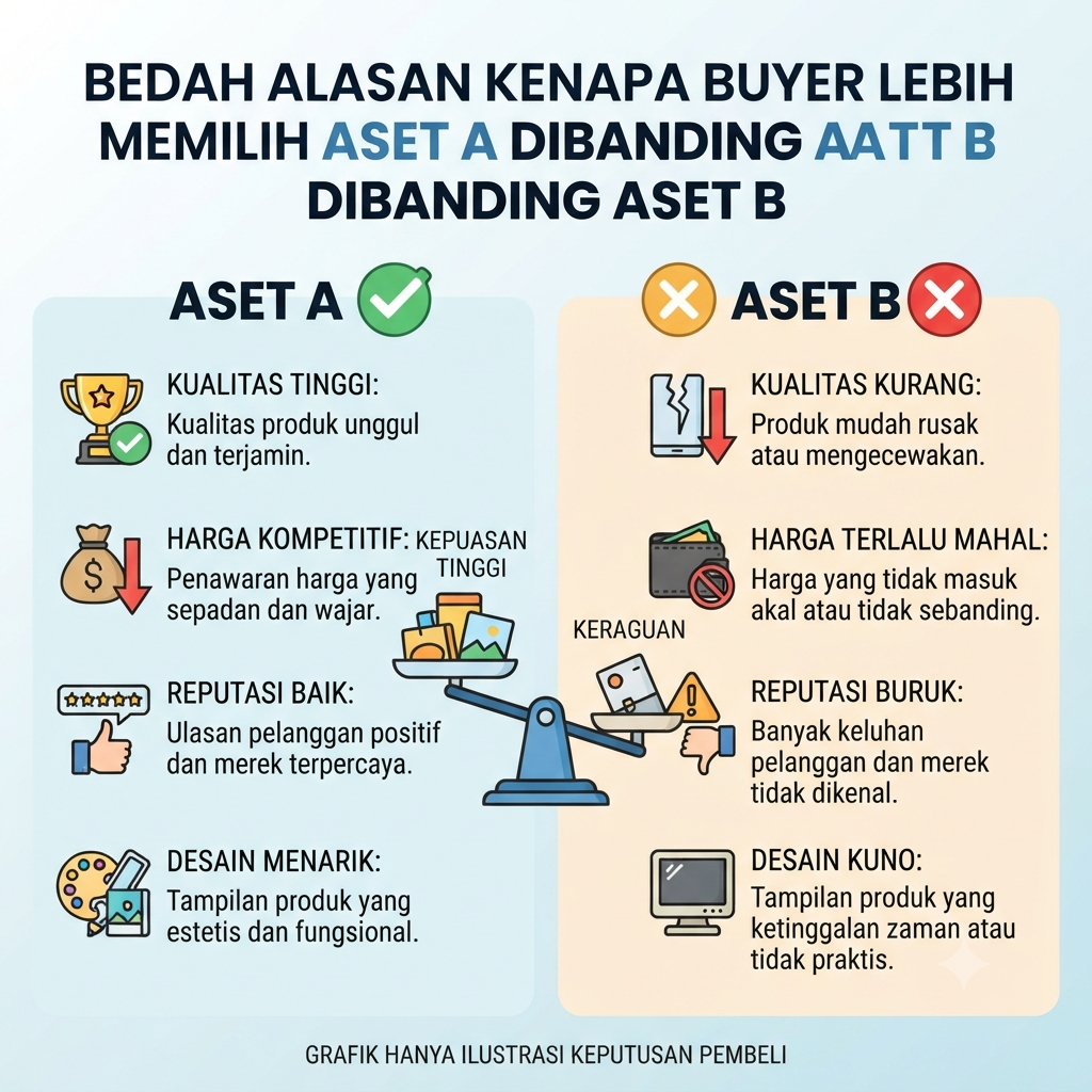 Bedah Alasan Kenapa Buyer Lebih Memilih Aset