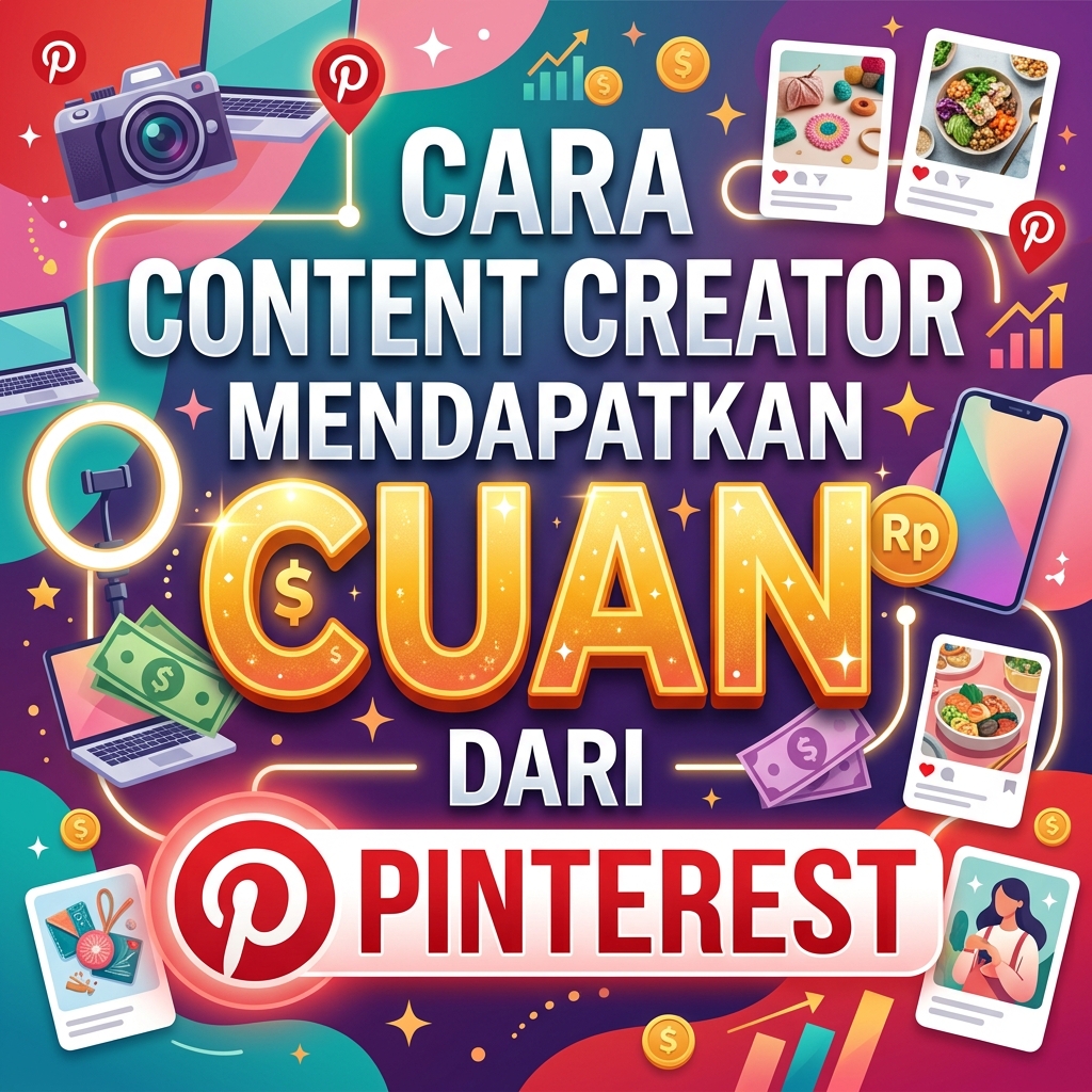 Cara Content Creator Mendapatkan Cuan dari Pinterest