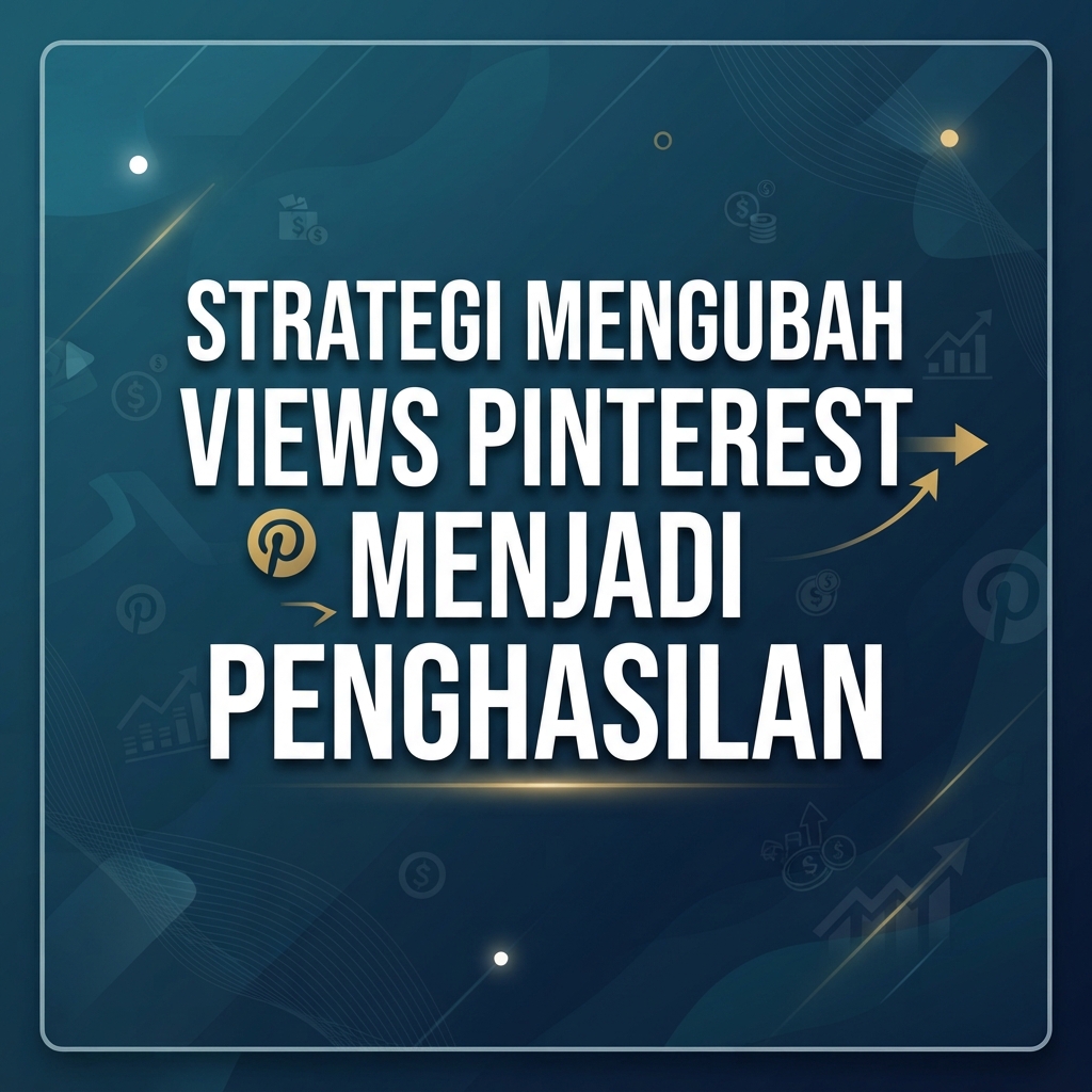 Strategi Mengubah Views Pinterest Menjadi Penghasilan