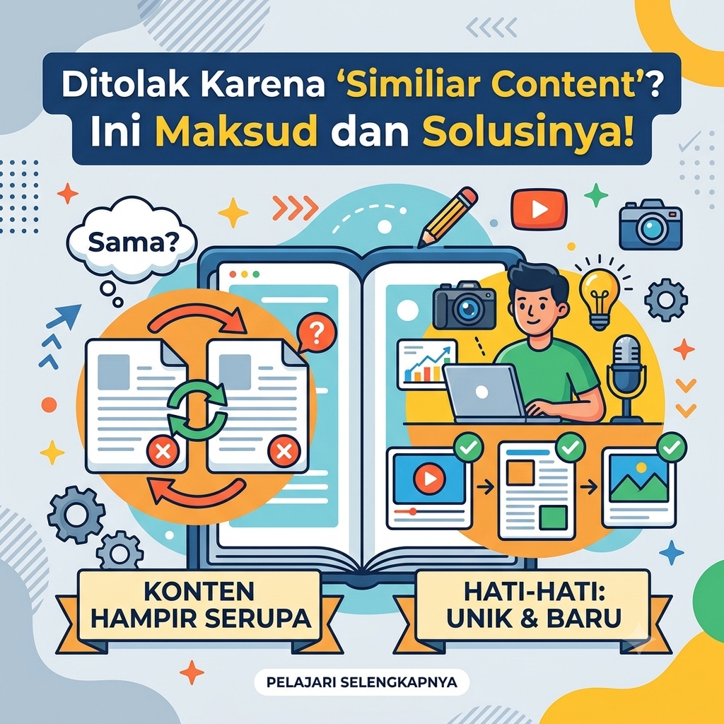 Ditolak Karena ‘Similiar Content’? Ini Maksud dan Solusinya!