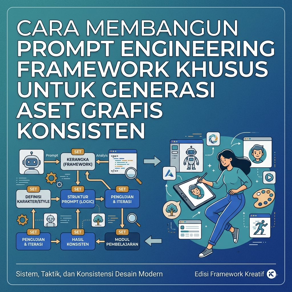 Membangun Prompt Engineering Framework Khusus Generasi Aset Grafis Konsisten