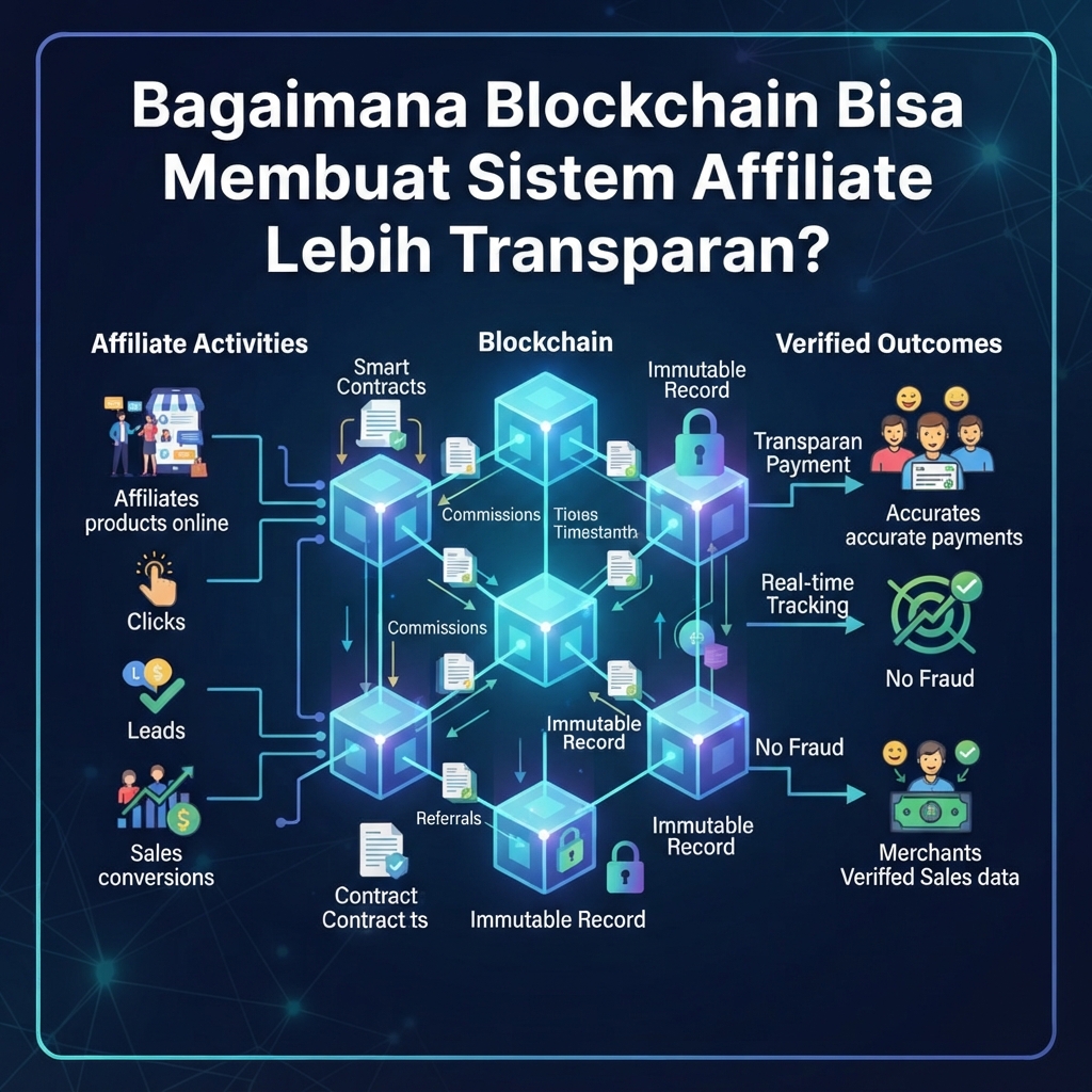 Bagaimana Blockchain Bisa Membuat Sistem Affiliate Lebih