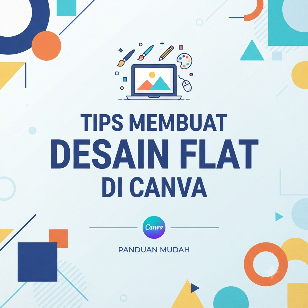 Tips Membuat Desain Flat di Canva