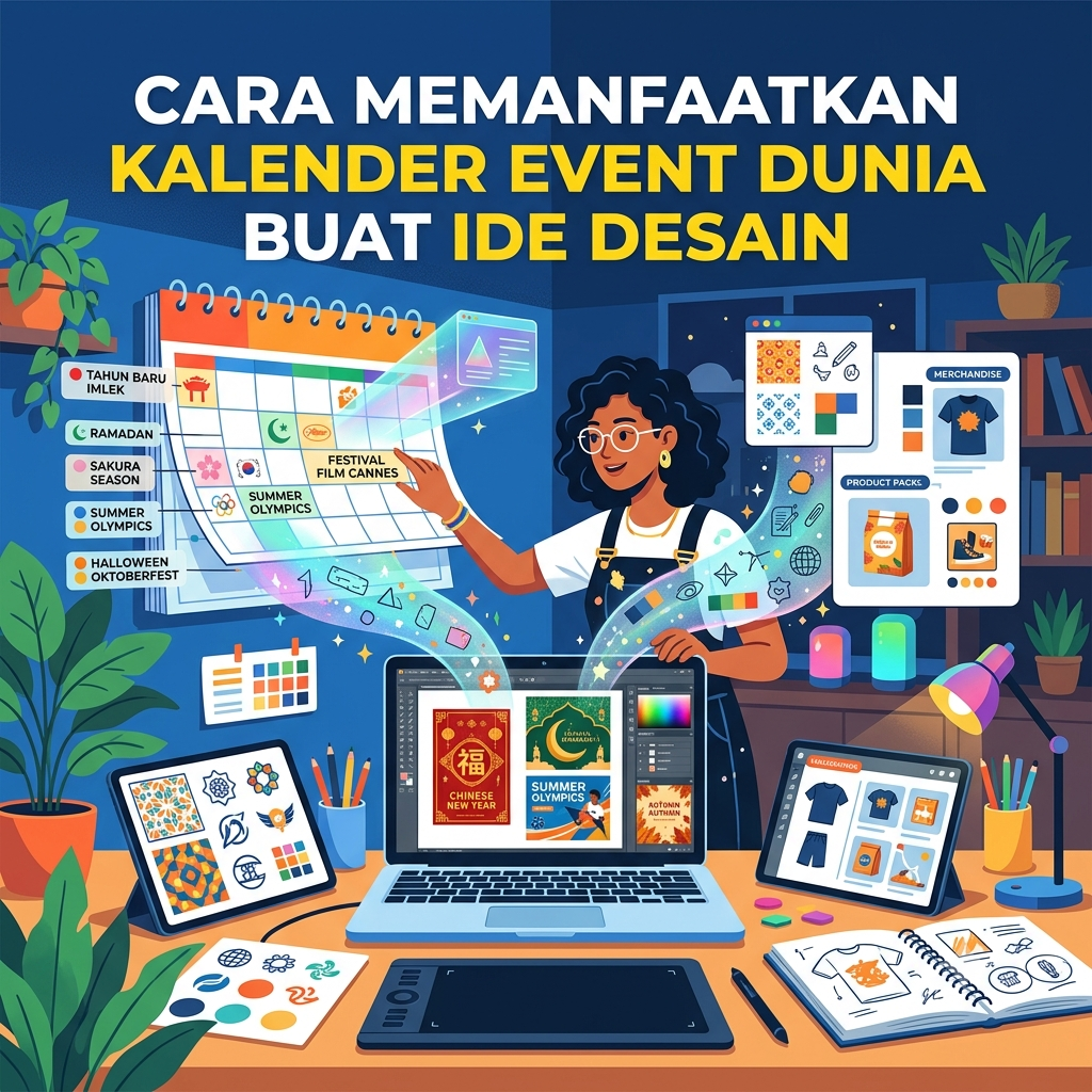 Cara Memanfaatkan Kalender Event Dunia Buat Ide Desain