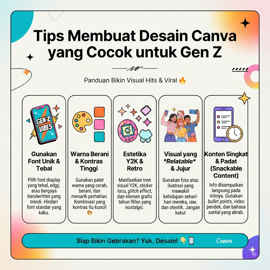 Tips Membuat Desain Canva yang Cocok untuk Gen Z