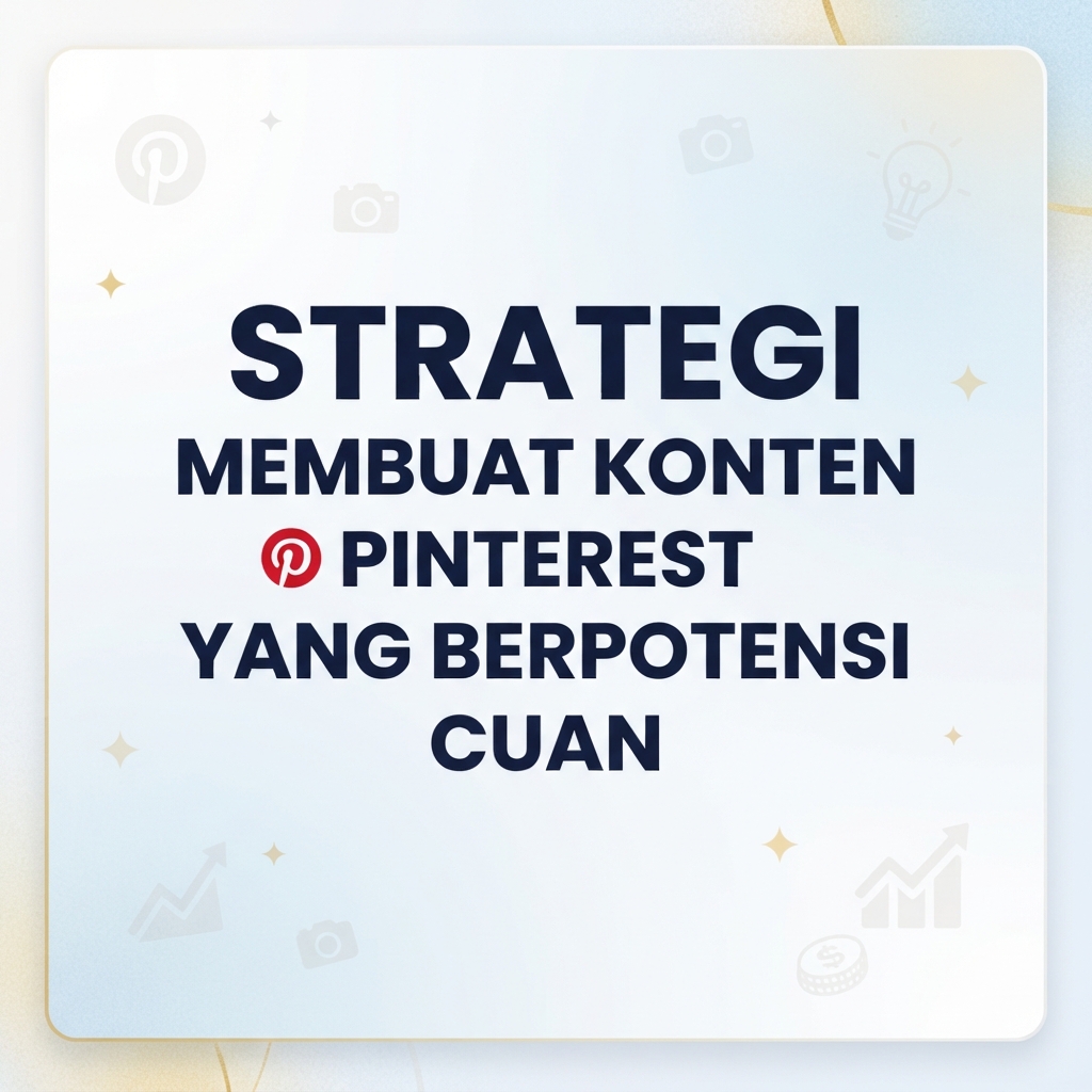 Strategi Membuat Konten Pinterest yang Berpotensi Cuan