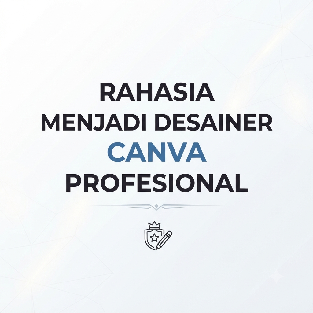 Rahasia Menjadi Desainer Canva Profesional