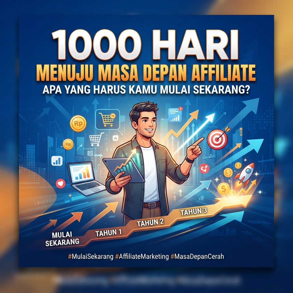1000 Hari Menuju Masa Depan Affiliate: Apa yang Harus Kamu
