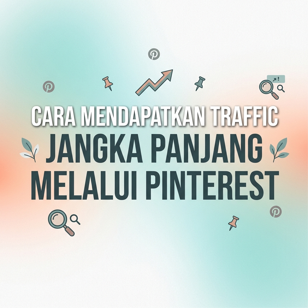 Cara Mendapatkan Traffic Jangka Panjang melalui Pinterest