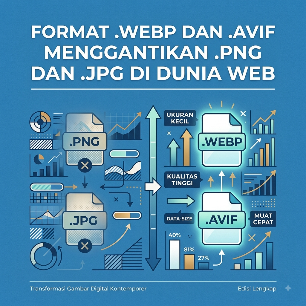 Format WebP dan AVIF Menggantikan PNG dan JPG di Dunia Web