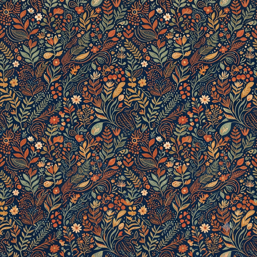 Bikin Aset Seamless Pattern untuk Industri Tekstil & Paper Wrap