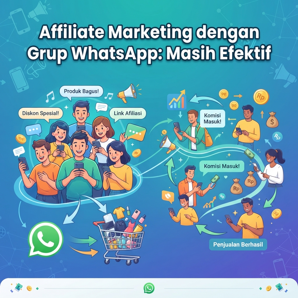 Affiliate Marketing dengan Grup WhatsApp: Masih Efektif?