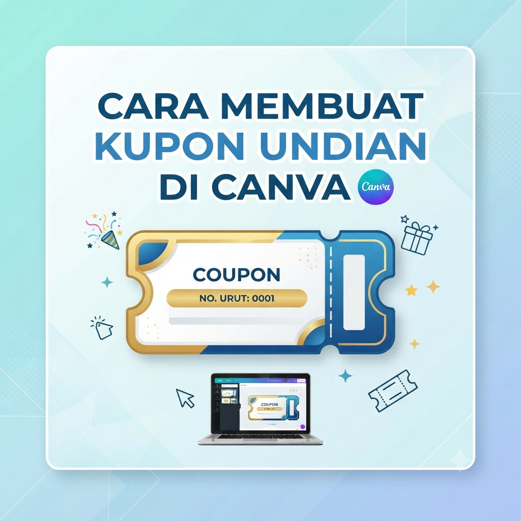 Cara Membuat Kupon Undian di Canva