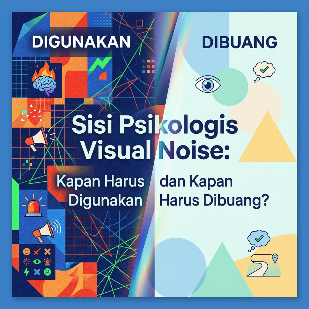 Sisi Psikologis Visual Noise: Kapan Harus Digunakan