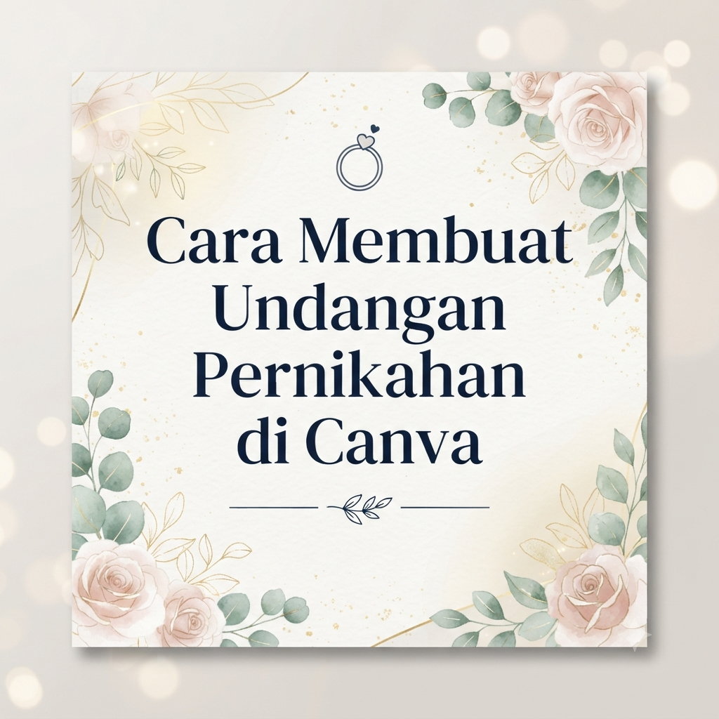 Cara Membuat Undangan Pernikahan di Canva