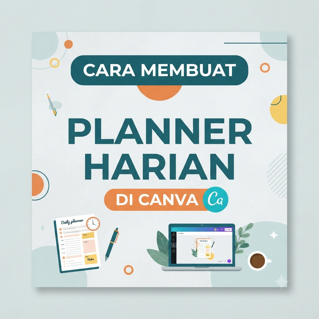 Cara Membuat Planner Harian di Canva