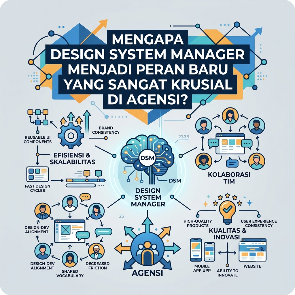 Mengapa Design System Manager Menjadi Peran Baru yang Sangat Krusial di Agensi?