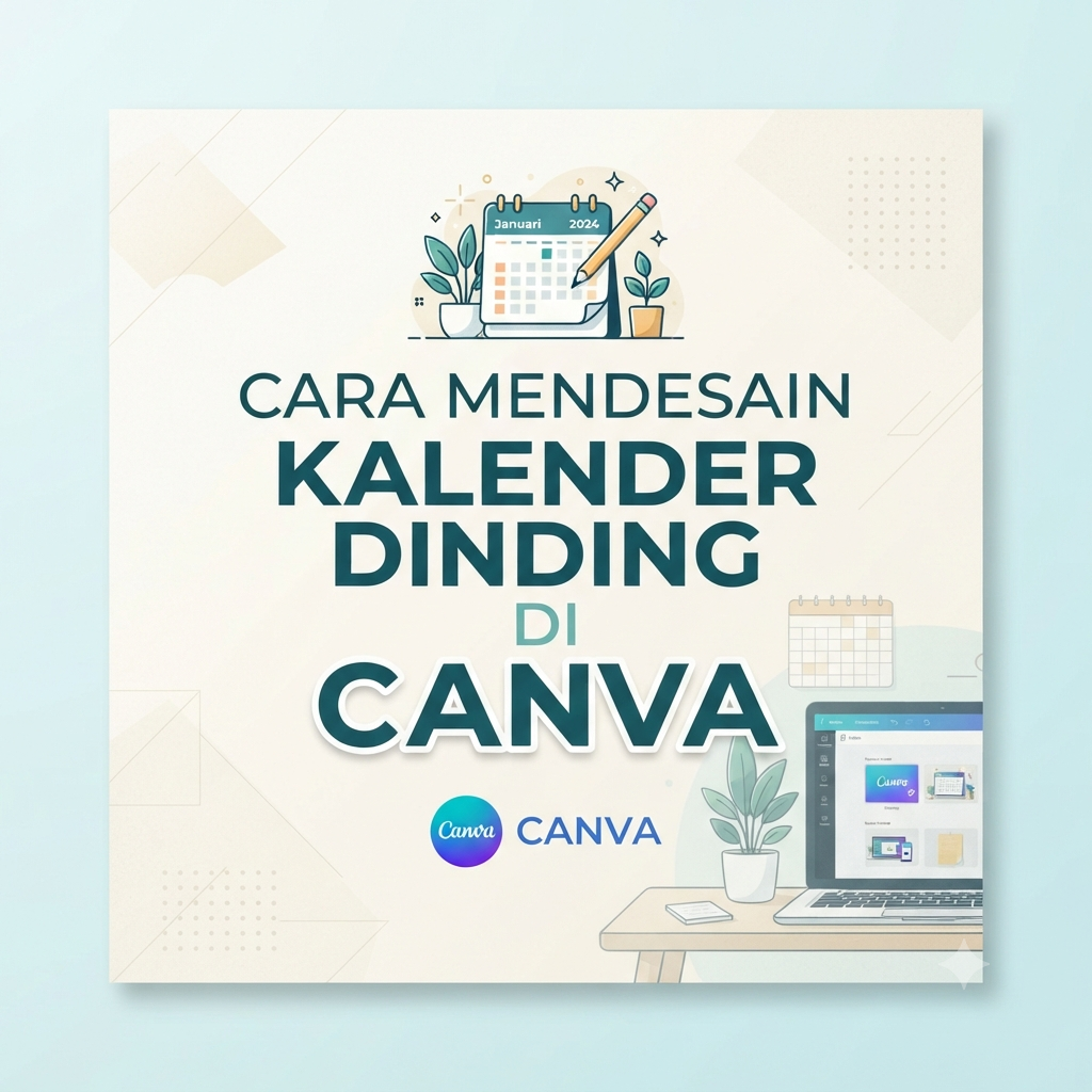 Cara Mendesain Kalender Dinding di Canva