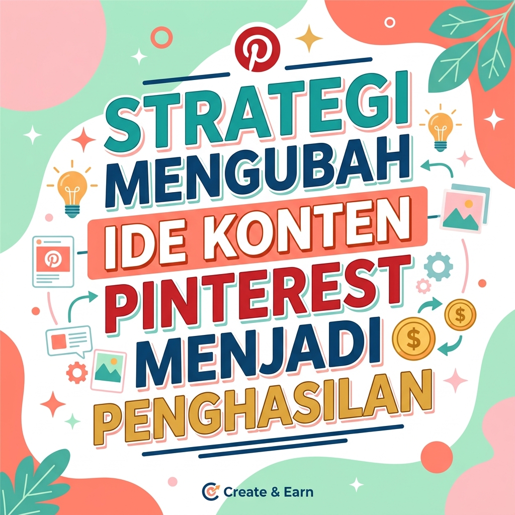 Strategi Mengubah Ide Konten Pinterest Menjadi Penghasilan