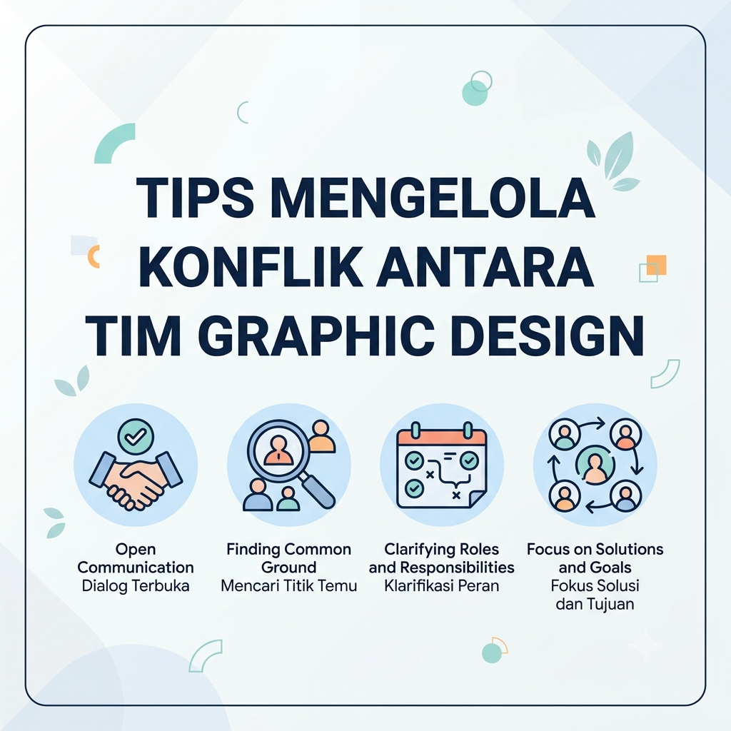 tips mengelolah konflik antara tim graphic desaig