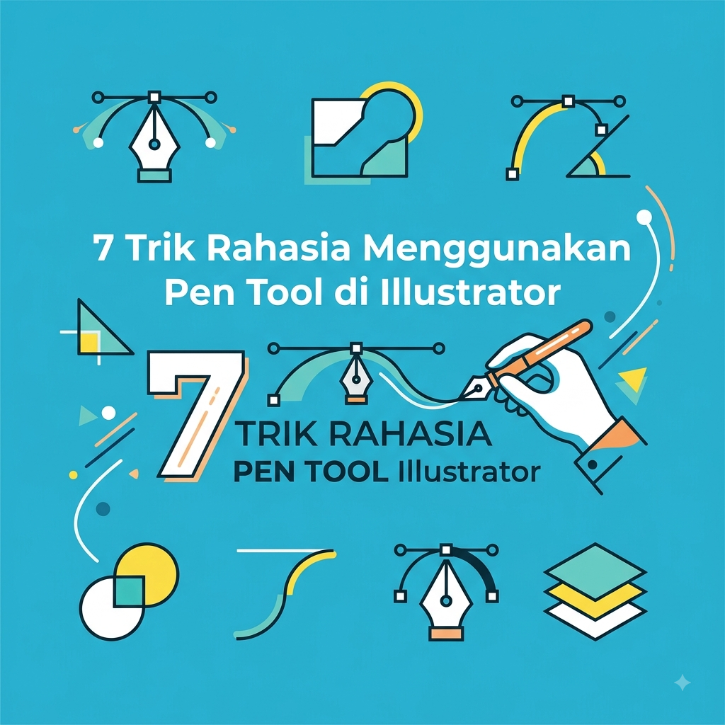 7 Trik Rahasia Menggunakan Pen Tool di Illustrator