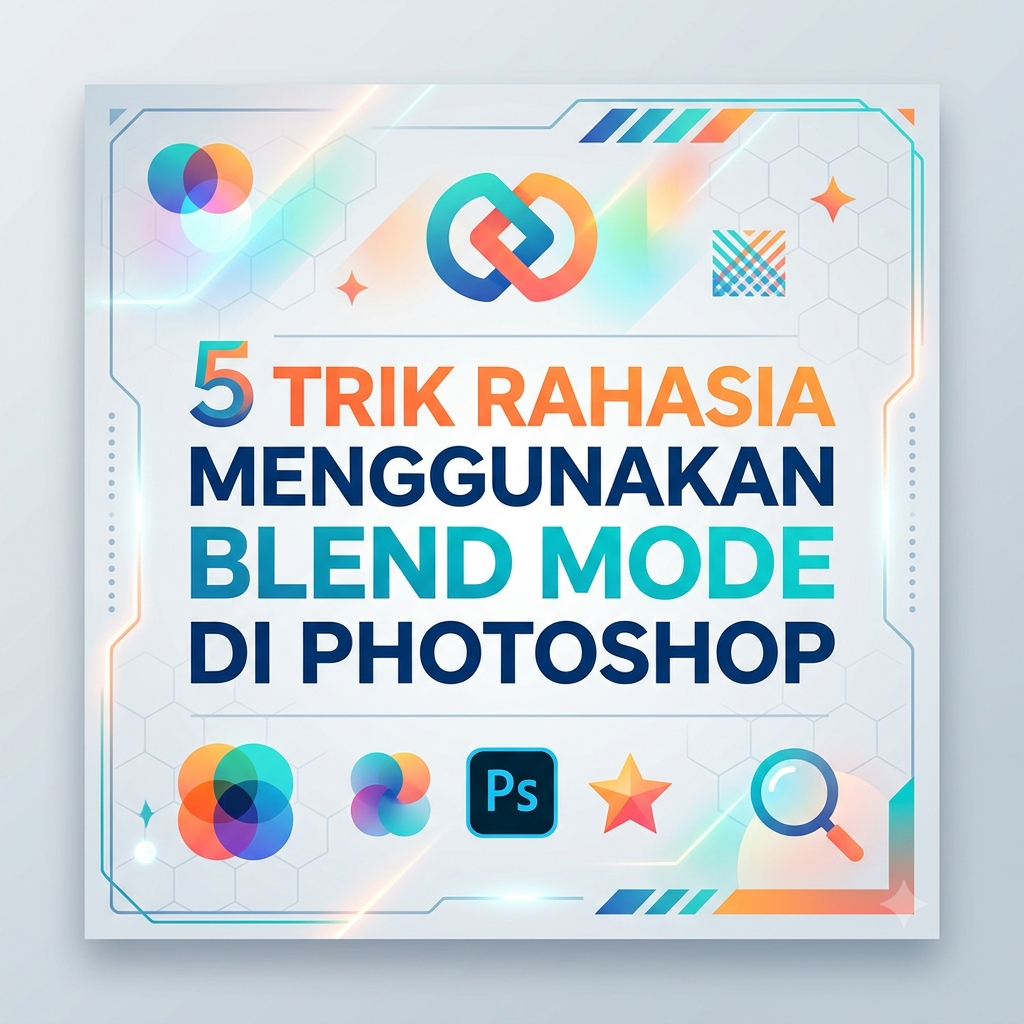 5 Trik Rahasia Menggunakan Blend Mode di Photoshop