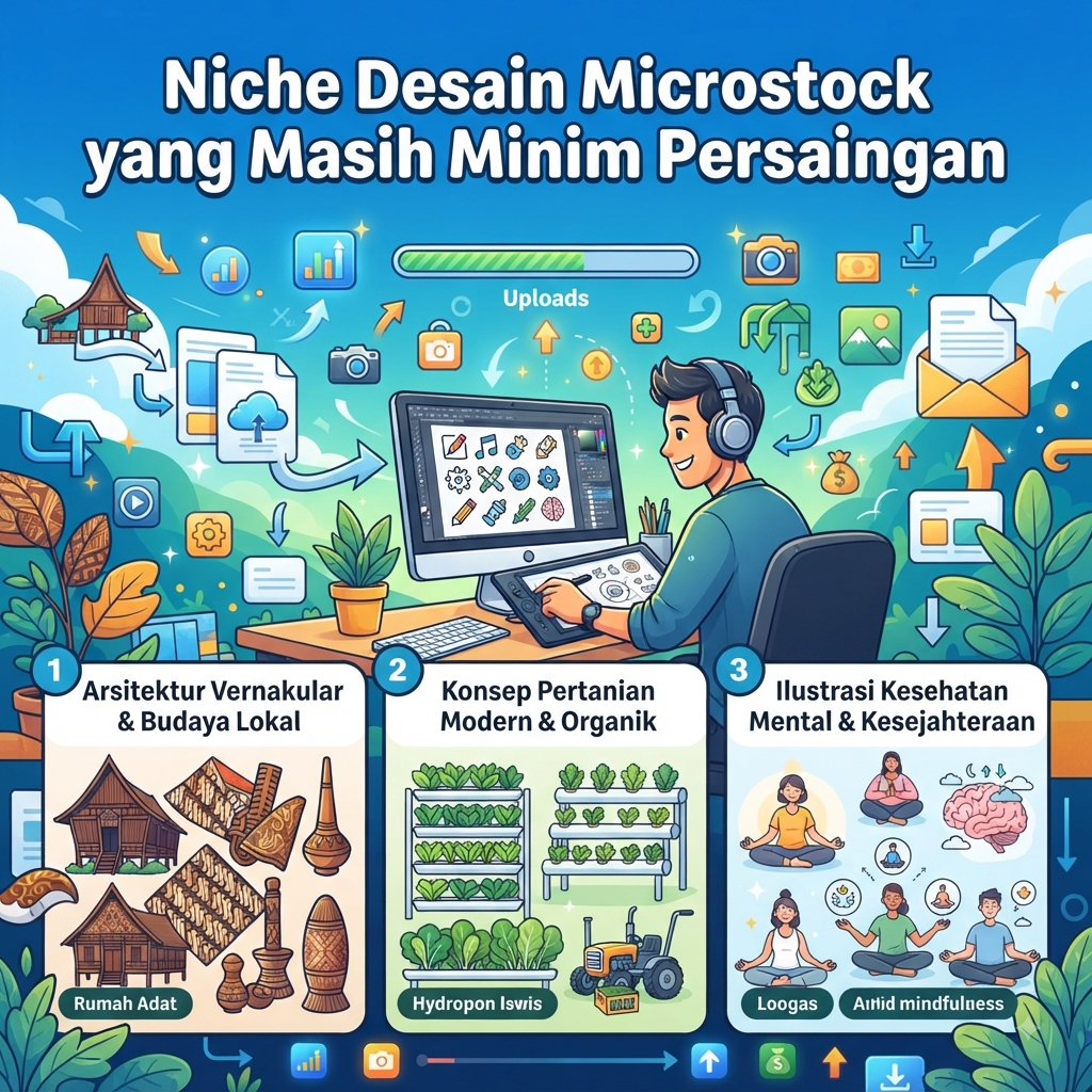 Niche Desain Microstock yang Masih Minim Persaingan