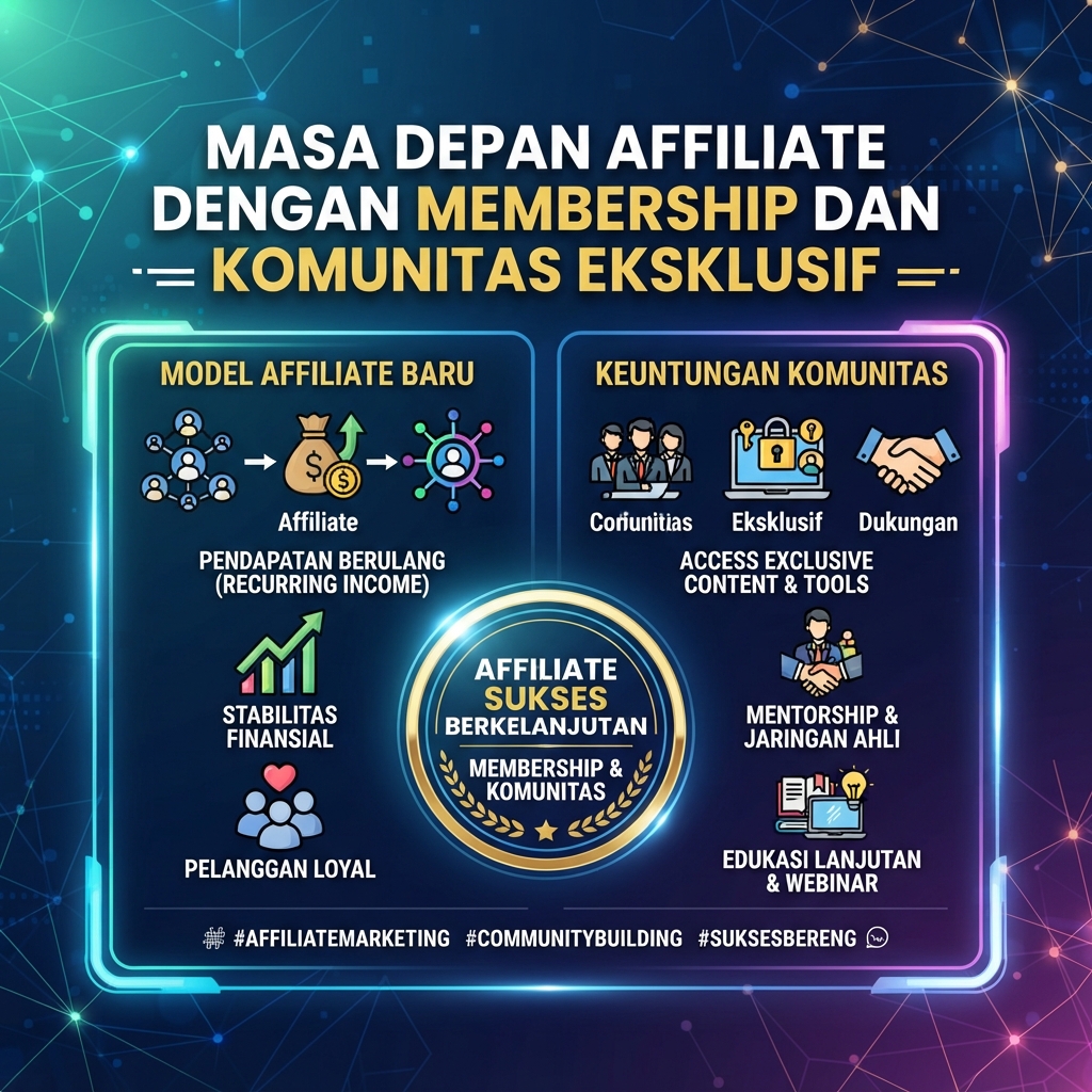 Masa Depan Affiliate dengan Membership dan Komunitas Eksklusif