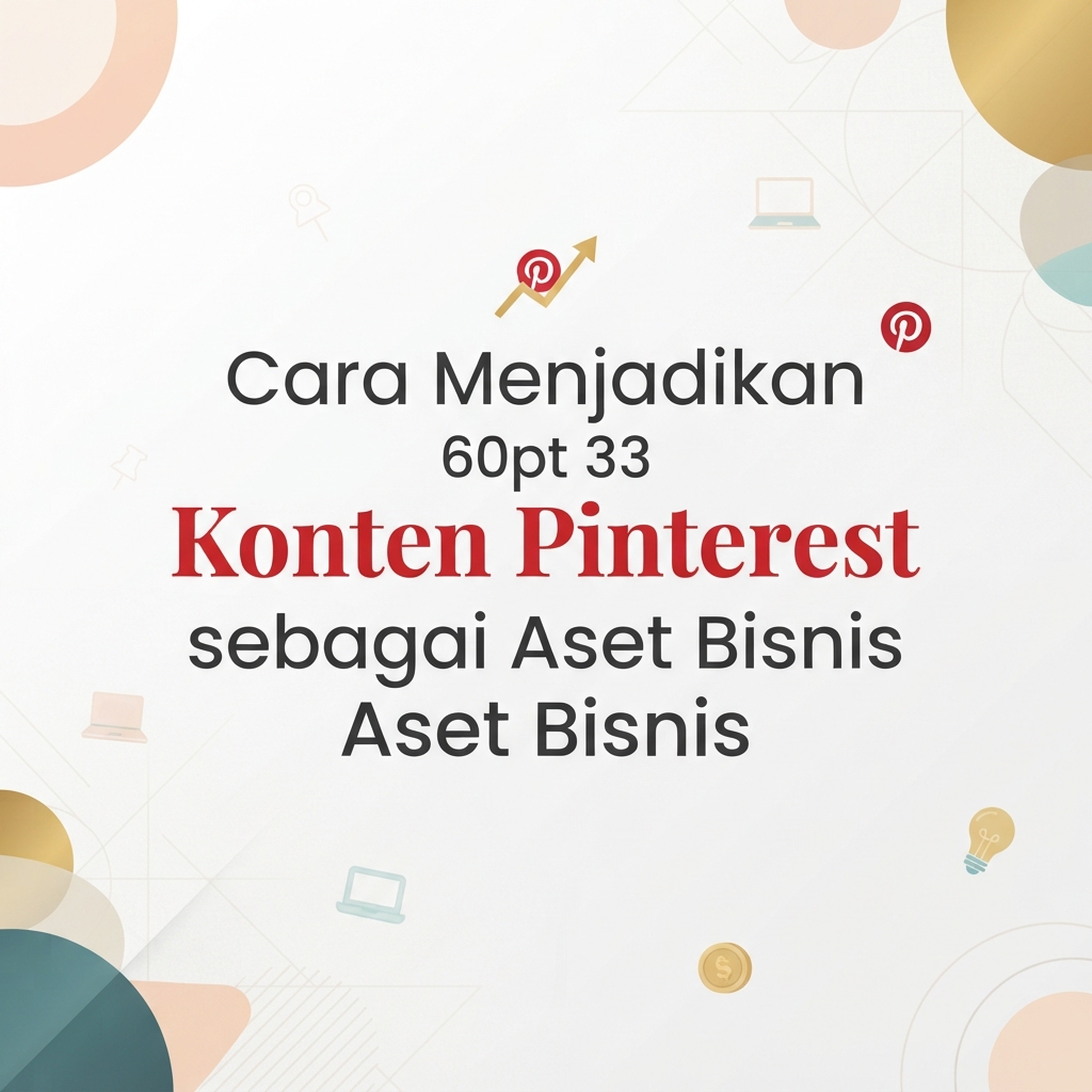 Cara Menjadikan Konten Pinterest sebagai Aset Bisnis