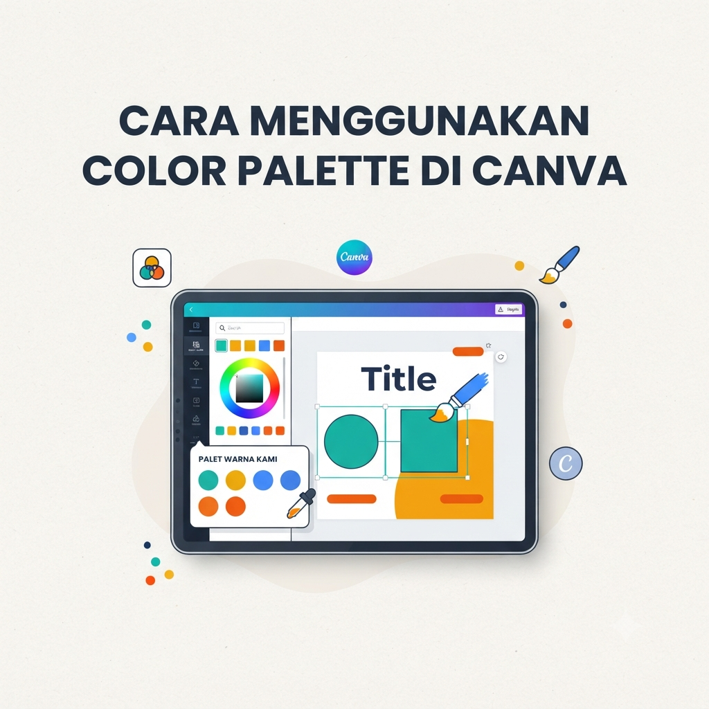 Cara Menggunakan Color Palette di Canva