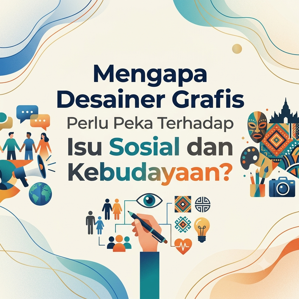 Desainer Grafis Perlu Peka Terhadap Isu Sosial dan Kebudayaan