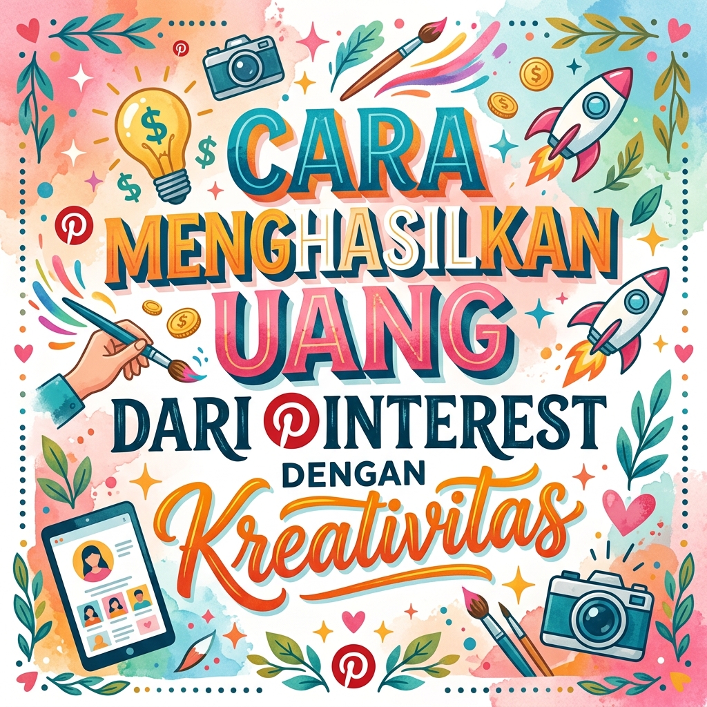 Cara Menghasilkan Uang dari Pinterest dengan Kreativitas