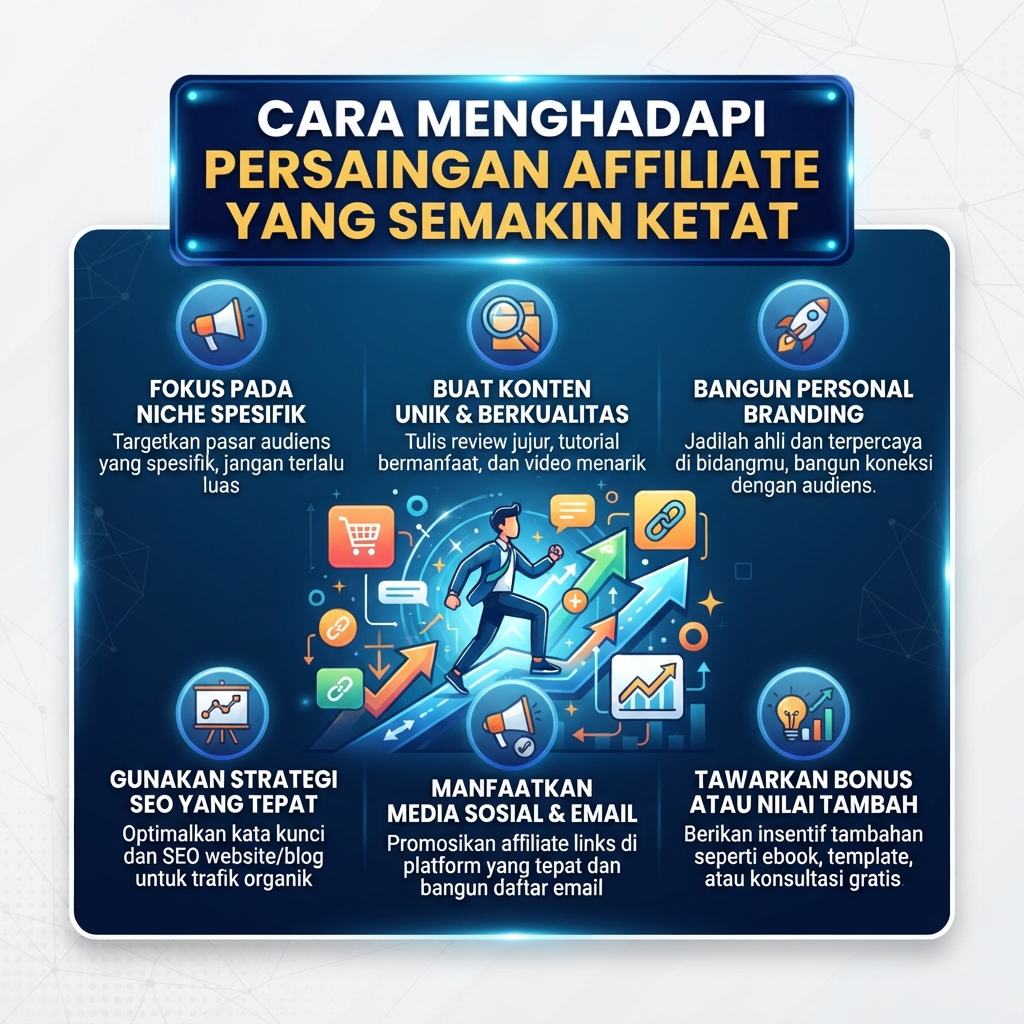 Cara Menghadapi Persaingan Affiliate yang Semakin Ketat