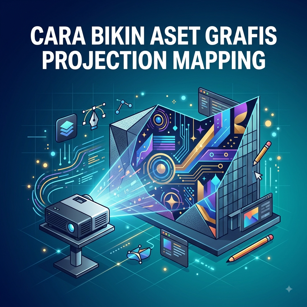 Cara Bikin Aset Grafis Projection Mapping