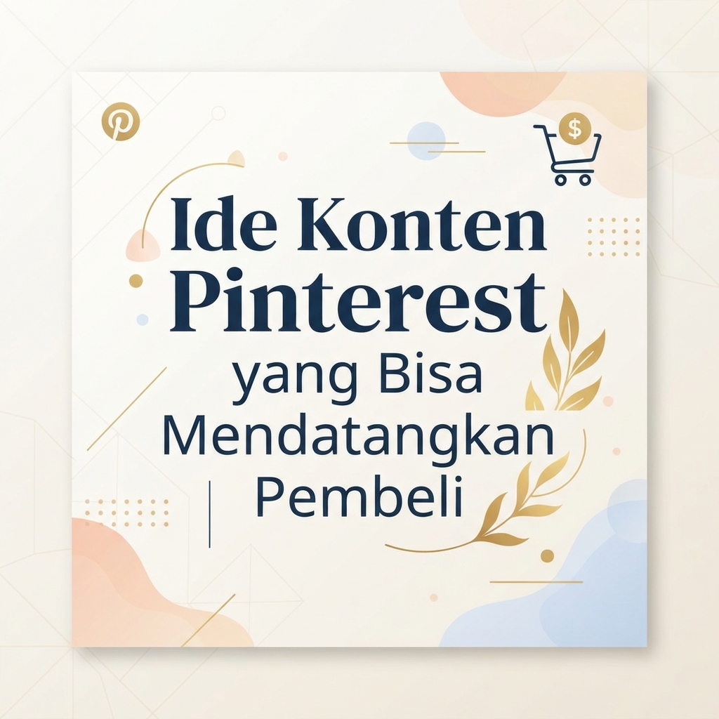 Ide Konten Pinterest yang Bisa Mendatangkan Pembeli