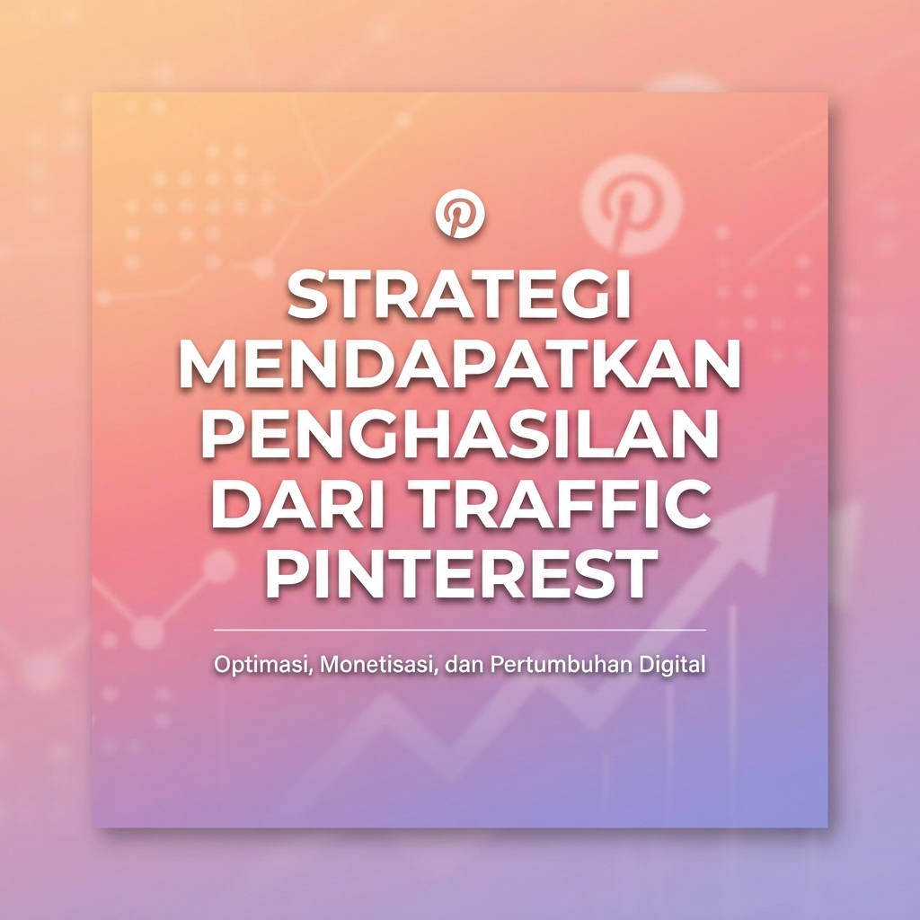 Strategi Mendapatkan Penghasilan dari Traffic Pinterest
