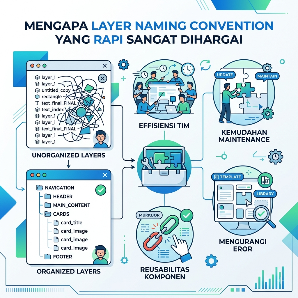 Mengapa Layer Naming Convention yang Rapi Sangat Dihargai