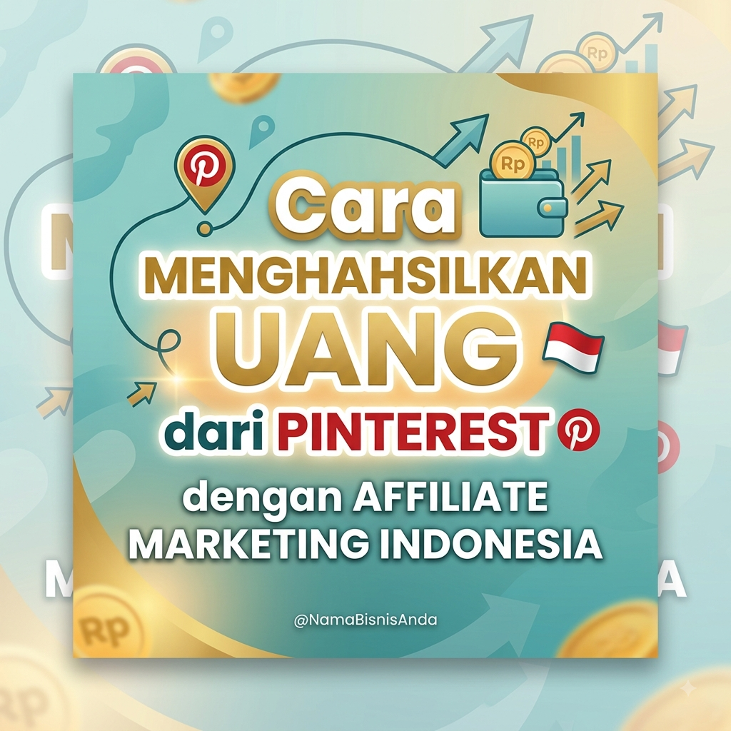 Cara Menghasilkan Uang dari Pinterest dengan Affiliate Marketing Indonesia