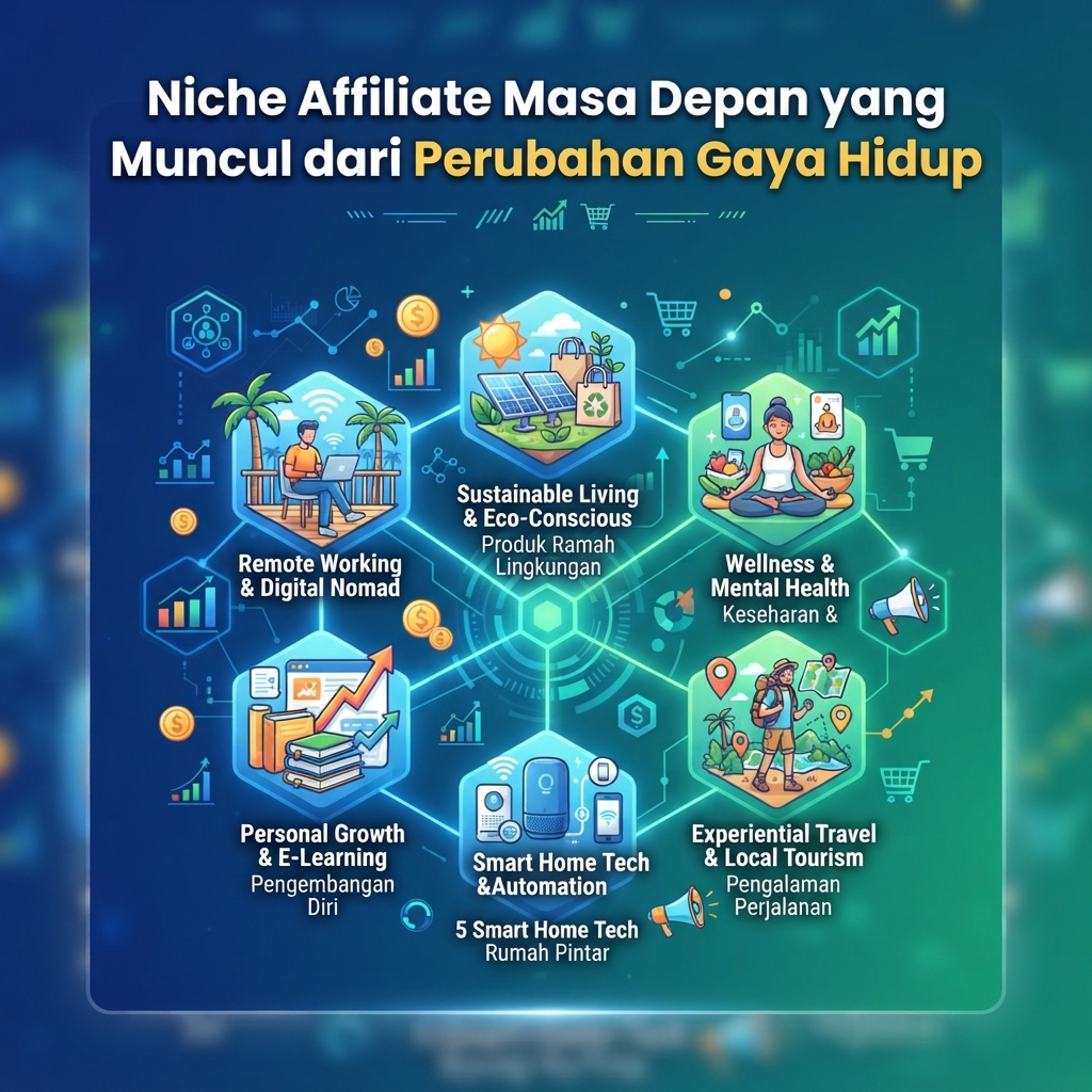 Niche Affiliate Masa Depan yang Muncul dari Perubahan Gaya