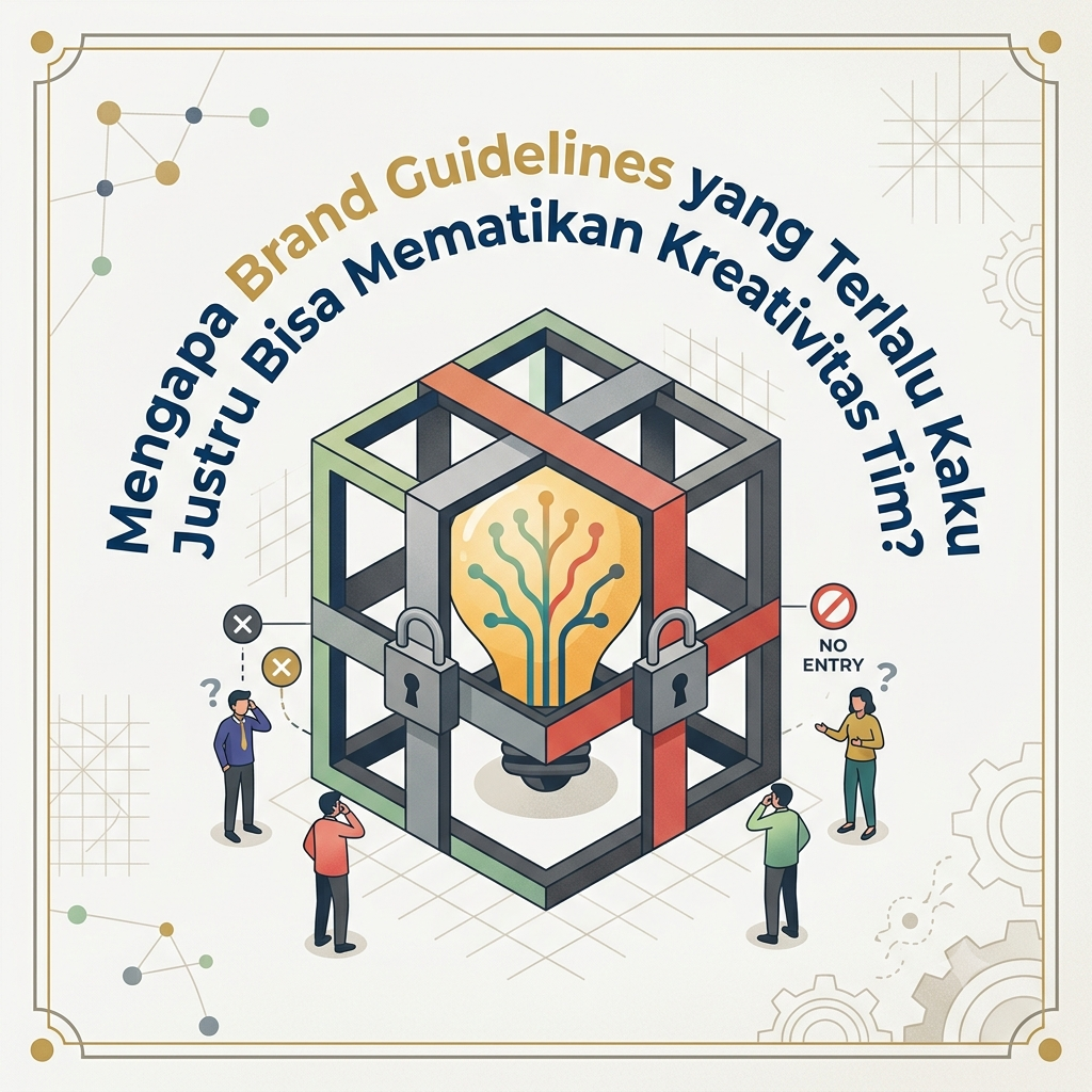Brand Guidelines yang Terlalu Kaku Justru Bisa Mematikan Kreativitas Tim?