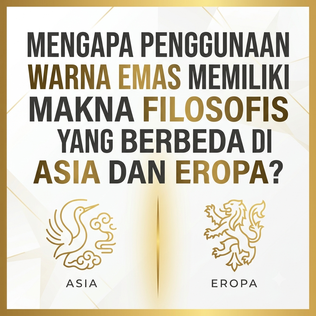 Penggunaan Warna Emas Memiliki Makna Filosofis yang Berbeda