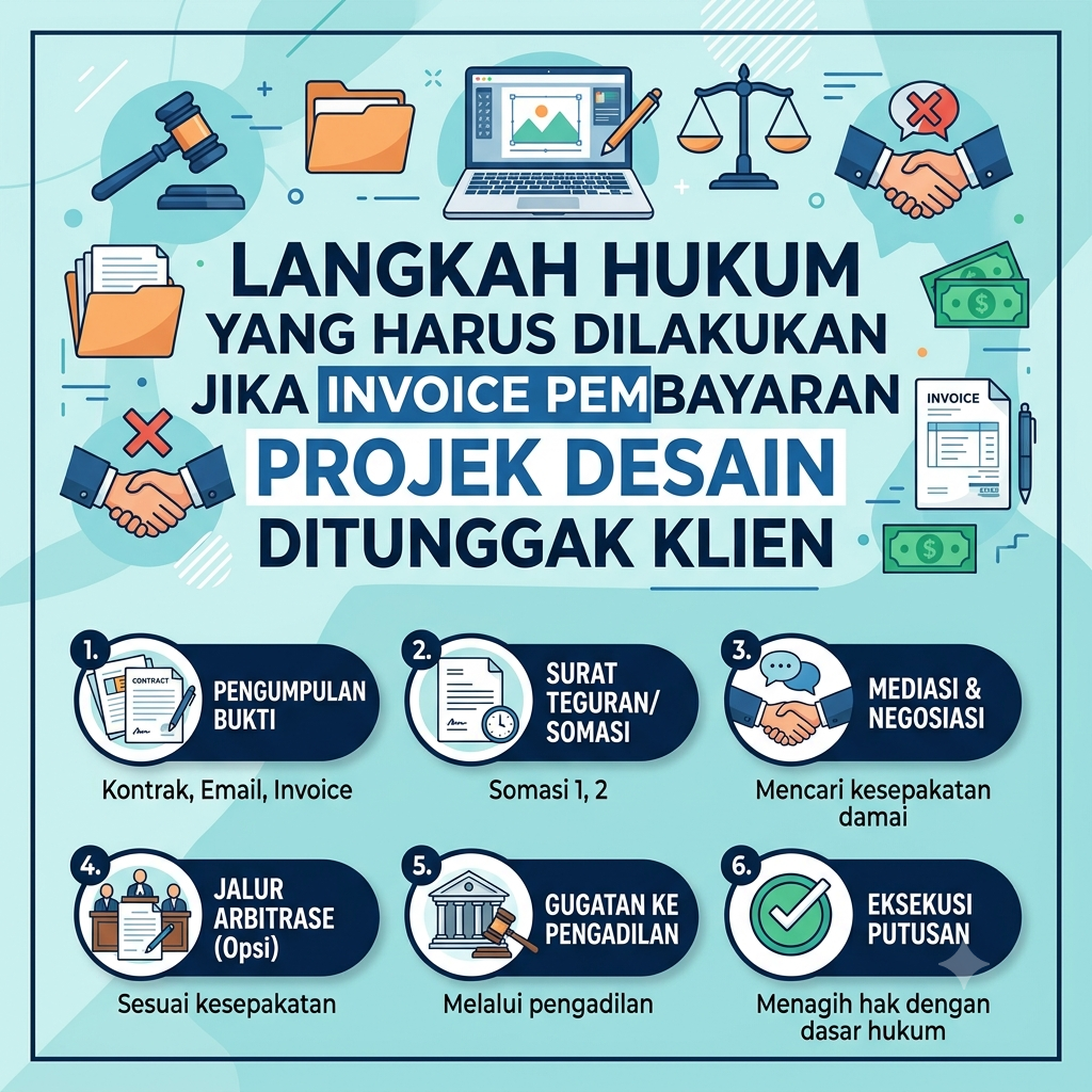 Hukum yang Harus Dilakukan Jika Invoice Pembayaran Projek