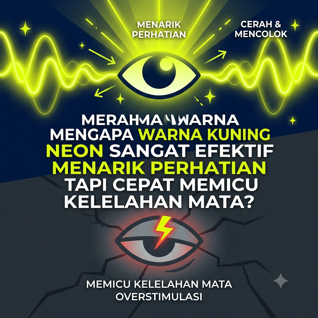Warna Kuning Neon Sangat Efektif Menarik Perhatian