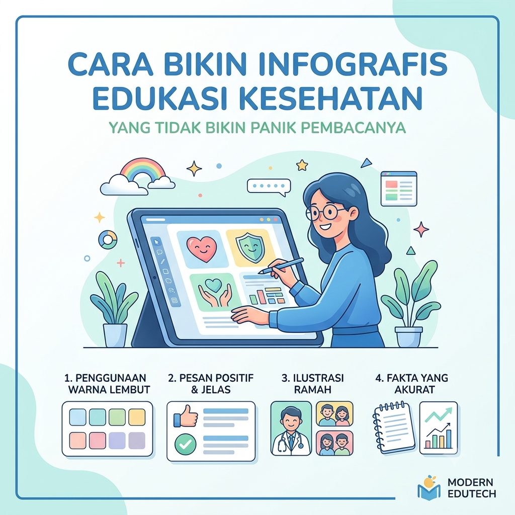 Infografis Edukasi Kesehatan yang Tidak Bikin Panik Pembacanya