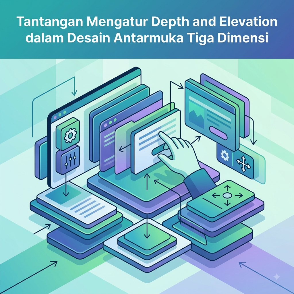Tantangan Mengatur Depth and Elevation dalam Desain Antarmuka