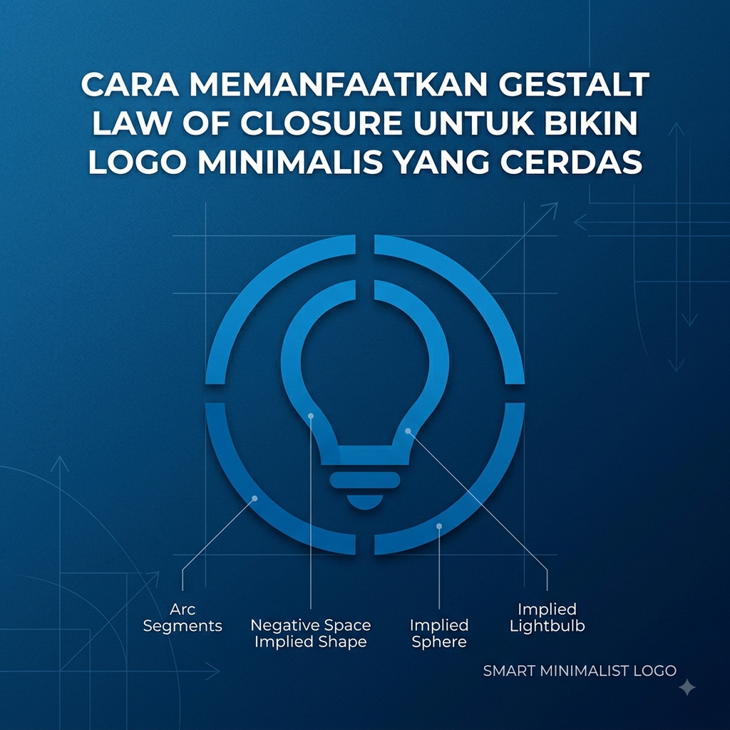 Memanfaatkan Gestalt Law of Closure untuk Bikin Logo Minimalis