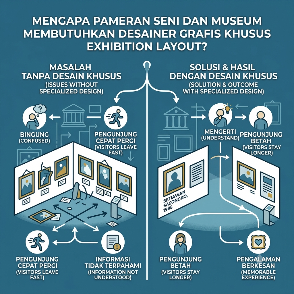 Pameran Seni dan Museum Membutuhkan Desainer Grafis